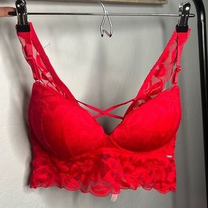 PINK push up bralette